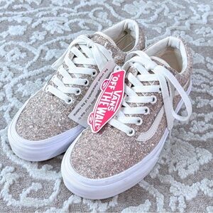 NWT Vans Old Skool Chunky Glitter Sneaker